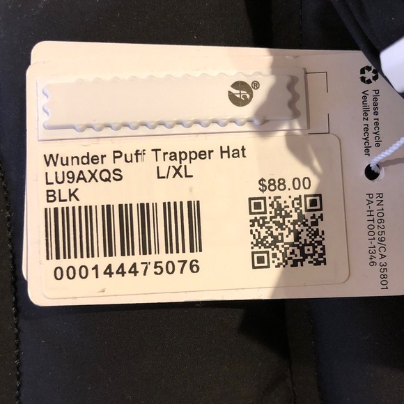 lululemon athletica Black Puffer Hat - Picture 2 of 6